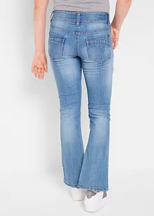 Mädchen Bootcut Stretch-Jeans, bonprix