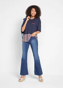 Flared Jeans High Waist, Stretch, bonprix