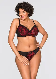 Soutien-gorge avec coques et armatures + string (Ens. 2 pces.), bonprix