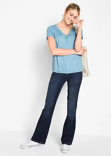 Bootcut Jeans Mid Waist, Shaping, bonprix