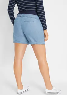 Short de grossesse en lin effet jean, bonprix