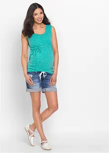 Umstands-Jeans-Shorts mit Bindeband, bpc bonprix collection