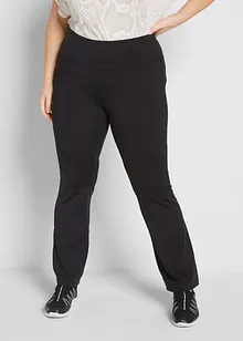 Pantalon de sport sculptant, évasé, bonprix