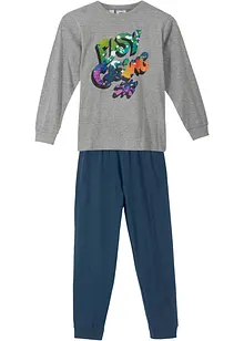 Jungen Pyjama (2-tlg. Set) mit Bio-Baumwolle, bonprix