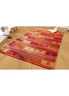 Tapis kilim aux tons chauds, bonprix