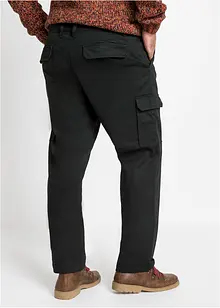 Pantalon cargo thermo Regular Fit, stretch, straight, bonprix