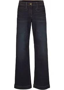 Wide Leg Jeans Mid Waist, bonprix