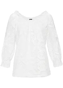 Shirt mit Spitze, bonprix