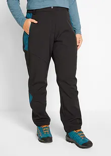 Wasserabweisende Softshell-Hose, wasserabweisend  gerade geschnitten, bonprix