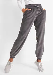 Pantalon de jogging en polaire avec bordures, bonprix