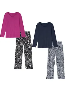 Pyjama (2er Pack), bonprix