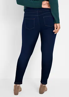 High Waist Jeggings aus leichter, elastischer Thermoqualität mit Bequembund, bonprix