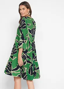 Robe étagée en viscose, bonprix