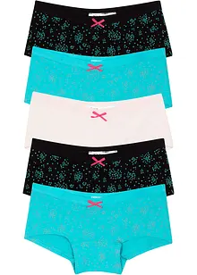 Lot de 5 culottes fille, bonprix