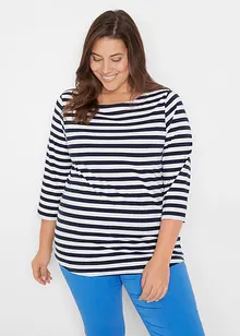 3/4 Shirt mit U-Boot-Ausschnitt, bonprix