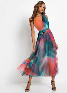 Farbiges Wickelkleid, bonprix