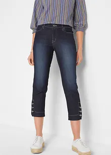 Slim Fit Jeans Mid Waist, cropped, bonprix