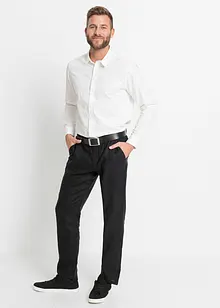 Pantalon chino Regular, 100% lin, droit, bonprix