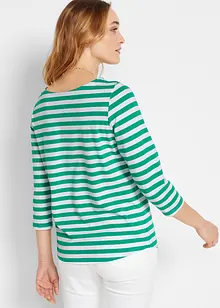 3/4 Shirt mit U-Boot-Ausschnitt, bonprix