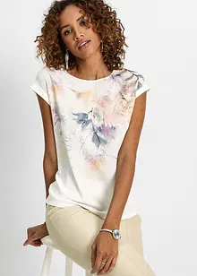 Blusenshirt mit Blumen-Print, bonprix