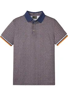 Jersey Poloshirt aus reiner Baumwolle, Kurzarm, bonprix