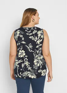 Top en viscose à fleurs, bonprix