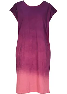 Robe T-shirt avec dégradé de couleur, bonprix