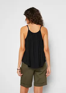 Top à fines bretelles en viscose, bonprix