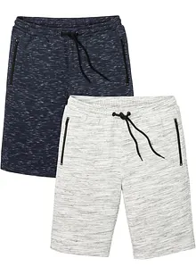 Lot de 2 bermudas sweat, bpc bonprix collection