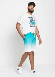 Sweat-Bermuda mit Farbverlauf, bonprix