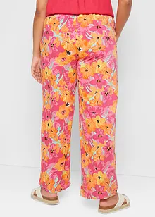 Pantalon palazzo en jersey avec tour de taille confortable, bonprix