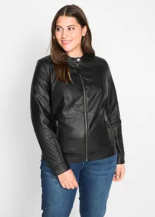 Lederimitat Biker-Jacke, bonprix