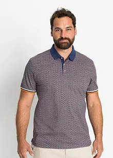 Jersey Poloshirt aus reiner Baumwolle, Kurzarm, bonprix