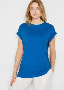 Lot de 2 T-shirts longs 100% coton, bonprix