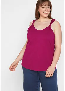 Baumwoll Top mit Knotendetails, bonprix