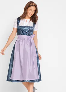 Dirndl mit Schürze in Midilänge (2-tlg. Set), bonprix