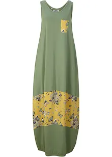 Maxi Baumwoll-Kleid in O-Form, bonprix