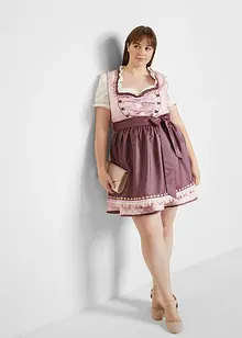 Dirndl mit Schürze, kniefrei (2-tlg. Set), bonprix