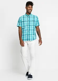 Chemise manches courtes en seersucker 100% coton, bonprix