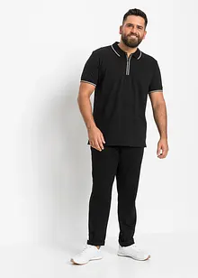 Poloshirt mit Reißverschluss, bonprix