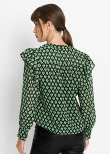 Blouse à volants, bonprix