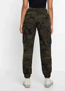 Cargohose mit Camouflage Druck, bonprix