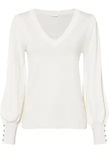 Pull avec boutons bijoux, bonprix