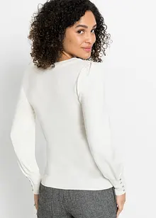 Pull avec boutons bijoux, bonprix