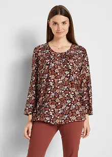 Bluse mit Gummizugbund, bonprix