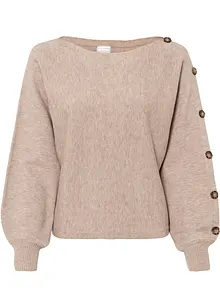 Pullover mit Knöpfen, bonprix