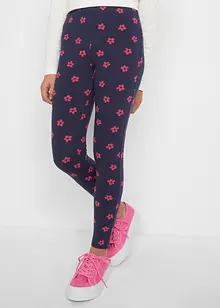 Mädchen Leggings mit Bio Baumwolle (2er Pack), bonprix