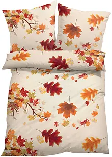 Parure de lit avec feuilles d'automne, bonprix