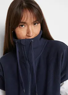 Fleece-Weste aus recyceltem Polyester, bonprix