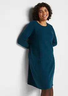 Strickkleid mit recycelter Baumwolle, bonprix